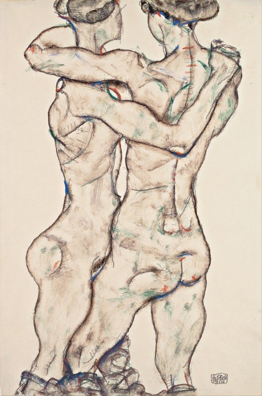 Embrace of Two Figures