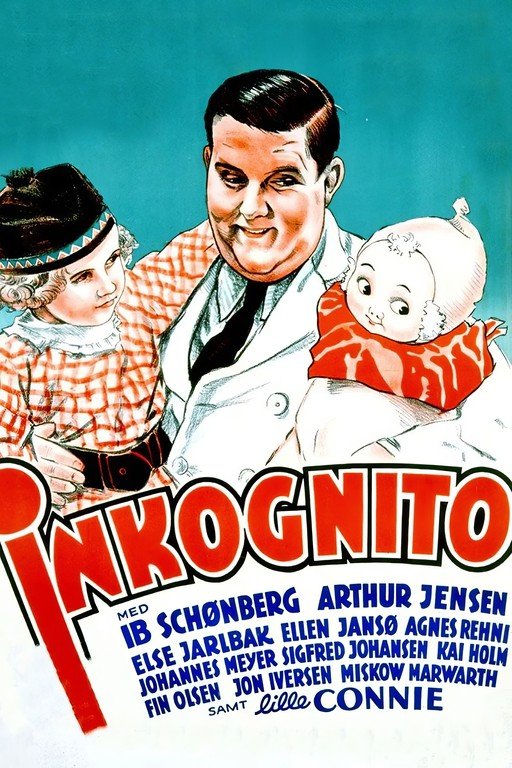 Incognito Movie Poster with Man and Children