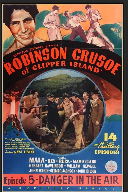 Robinson Crusoe of Clipper Island Movie Poster