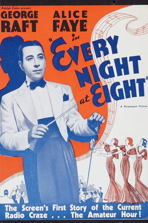 Every Night at Eight Movie Poster