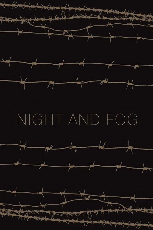Night and Fog Barbed Wire Poster