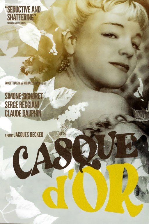 Casque d'Or (Golden Helmet) French Film Poster
