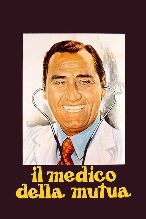Il Medico della Mutua: Italian Comedy Film Poster