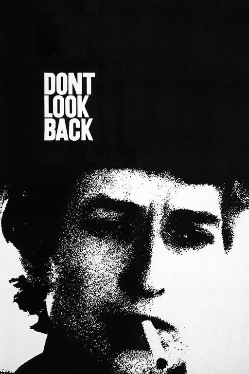 Don't Look Back Poster with Man Smoking