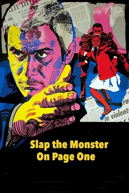 Slap the Monster On Page One Poster